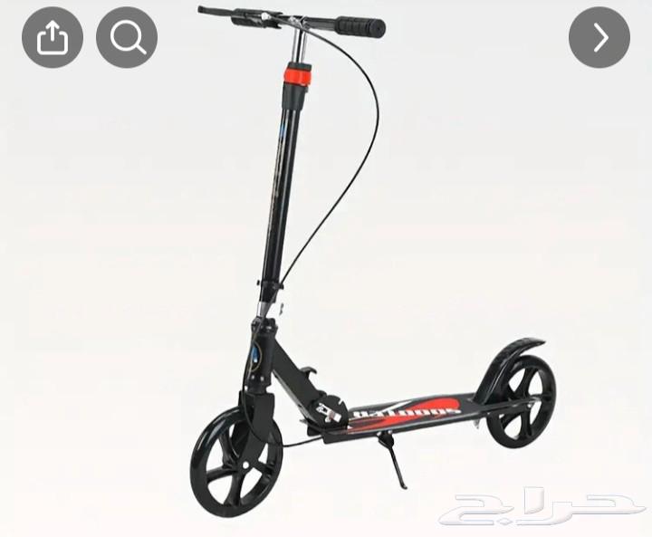 سكوتر يدوي جديد بالكرتونه .لم يستعمل .السعر 150 ريال64259463092482110