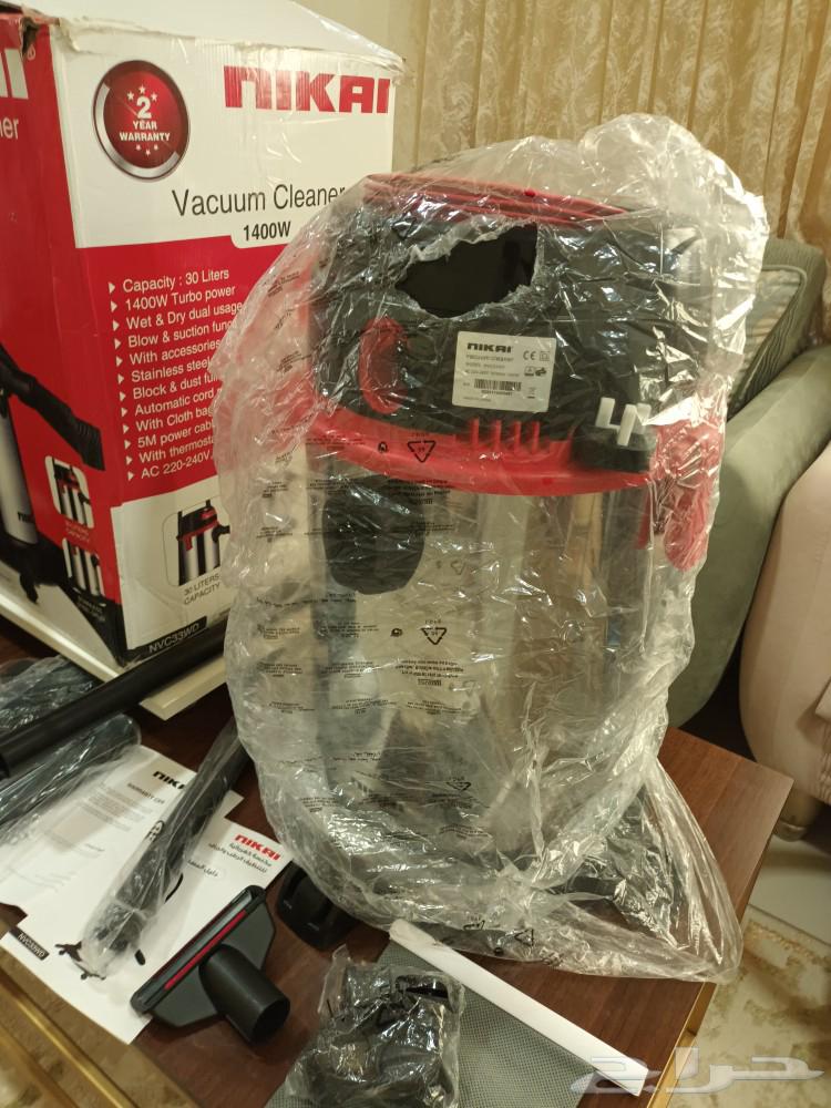 مكنسة كهربائية رطب وجاف 30لتر ستيل نيكاي64263536376835112