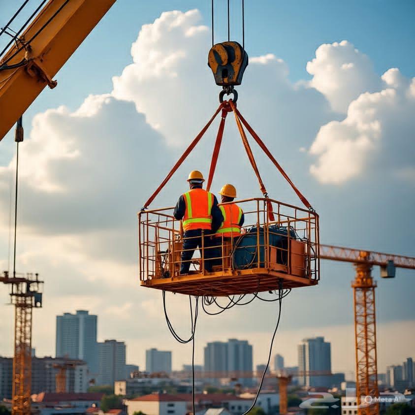 اجار سيزر لفت كرين سله رافعه عمال فوركلفت64423917653506111