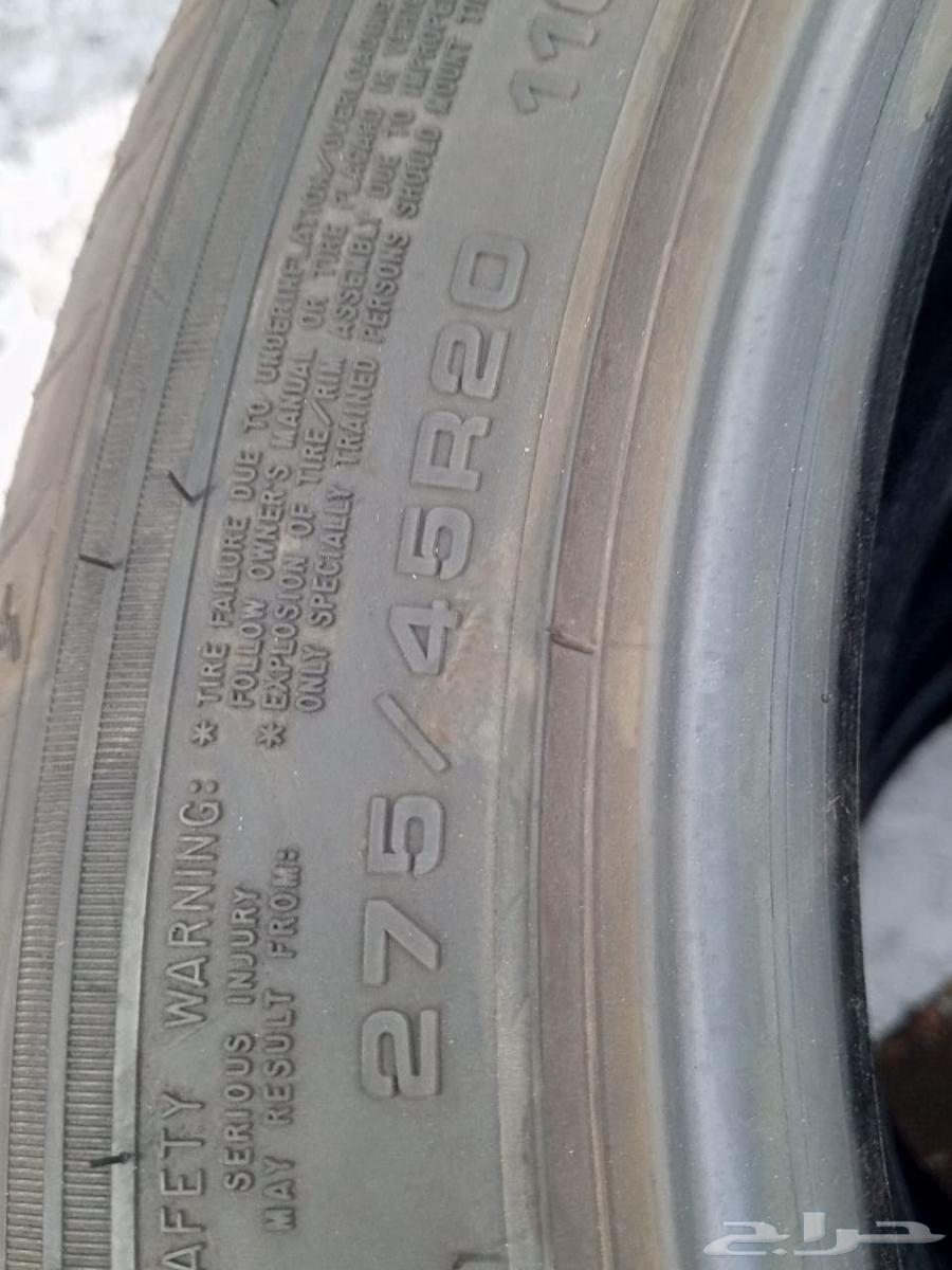 4 Goodrich Tires for Home Use Size 275/45/20 for Camaro Range Rover64423276491778111