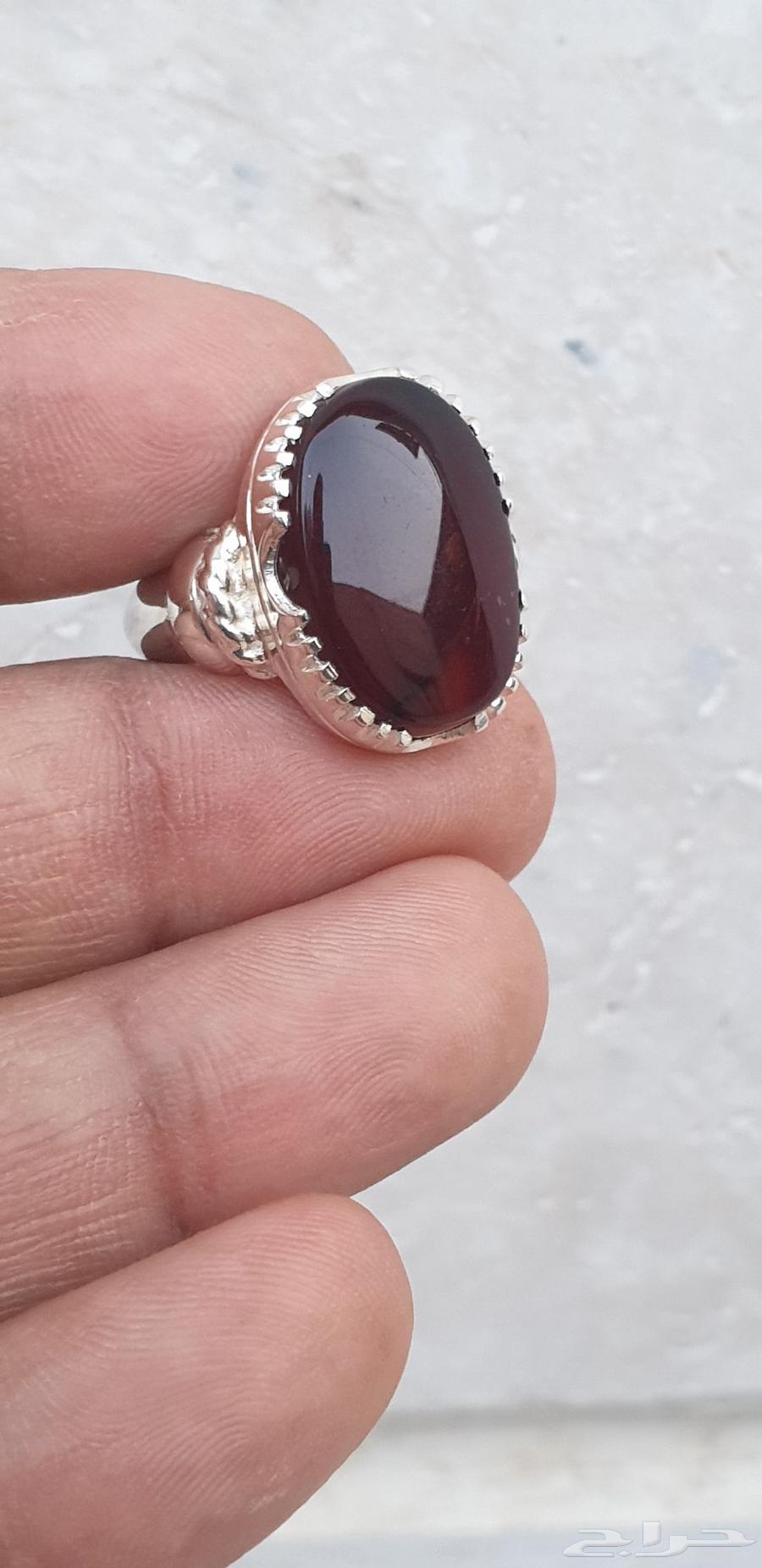 عقيق يماني أحمر مزعفر64262864847617113