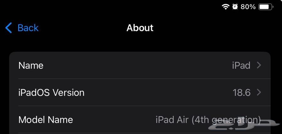ايباد اير الجيل الرابع IPad Air 4th Gen64264466331905111