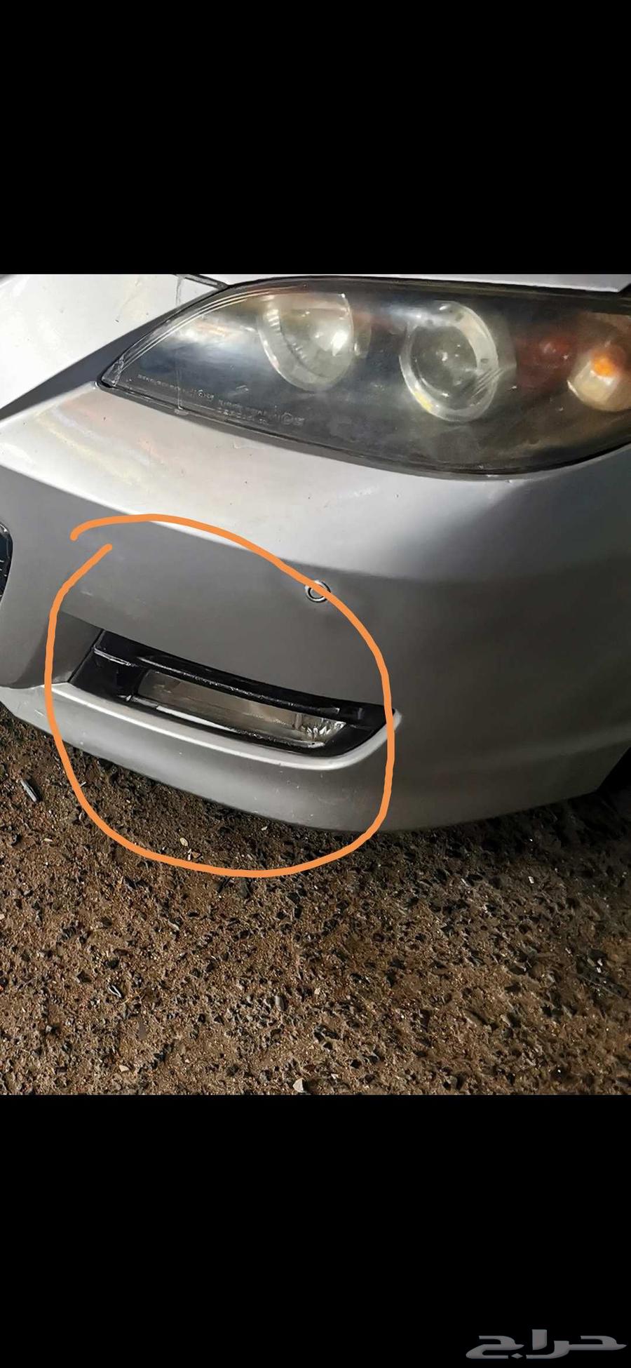 Front Left Fog Light for Mazda 3 2009 Model, Genuine Mazda Part64432278124545111