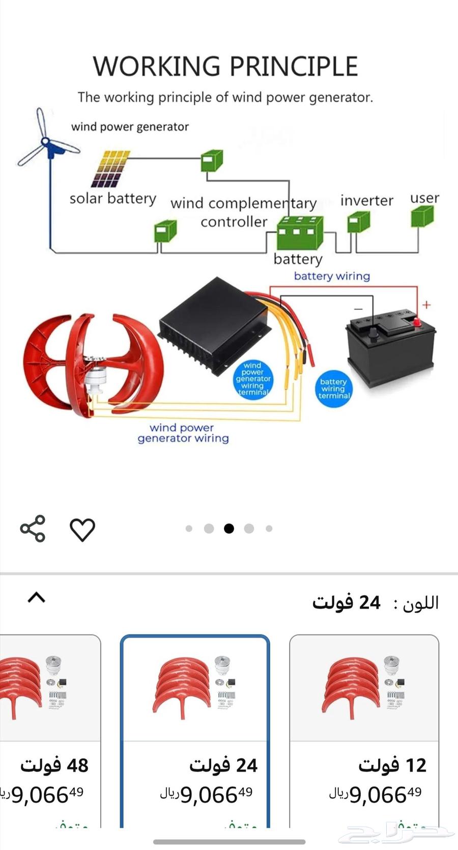 Small wind turbines used to generate electricity at high voltage64429491173121111