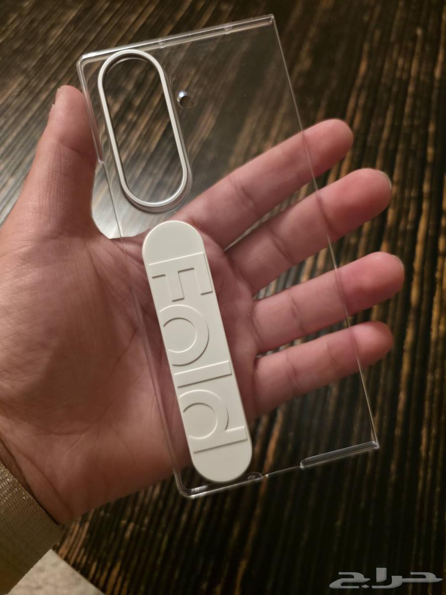 للبيع كفر أصلي سامسونج Z Fold7 Clear Grip Case64437261273986110