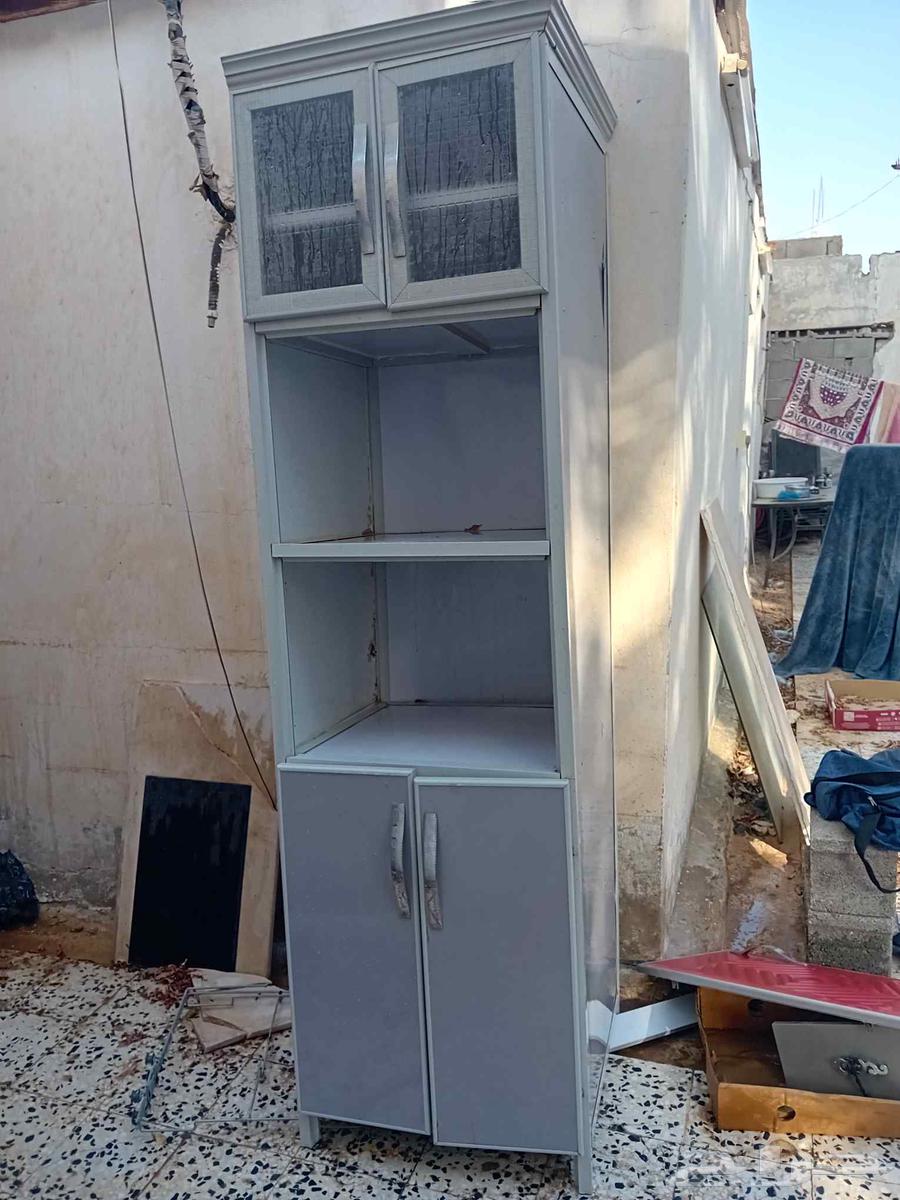 دولاب المنيوم 60 سم 2.15 رسم64271403974785113