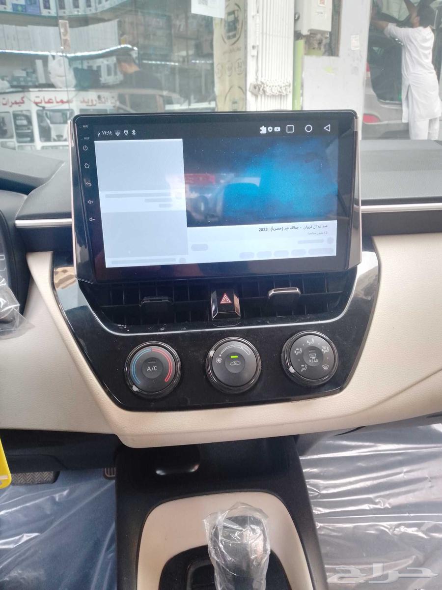 شاشه كورلا مديل 2022 بنظام الاندرويد والكاربلاي بحدث المواصف64431937657090112