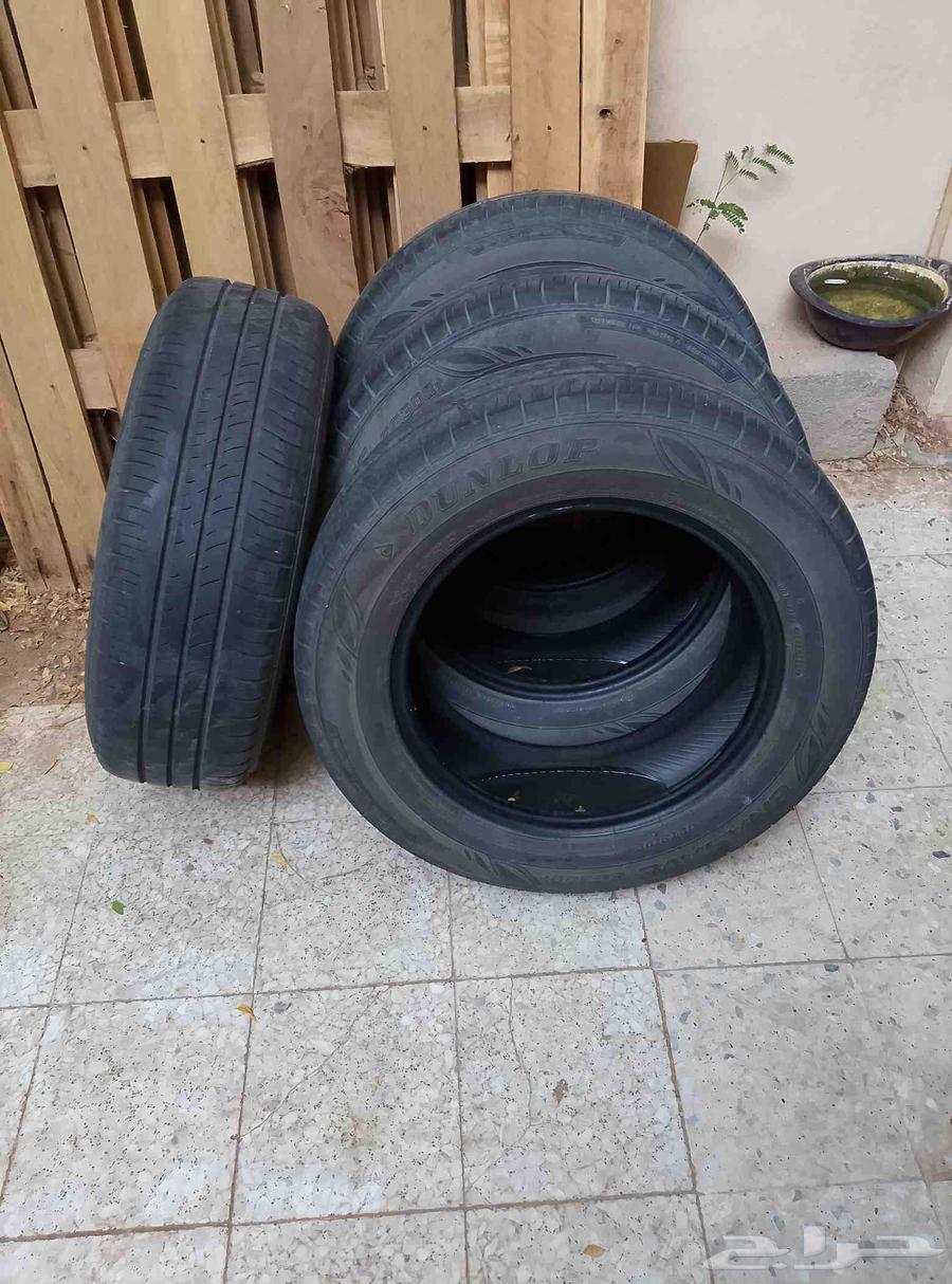 4 كفرات دنلوب استعمال خفيف64433012921859113