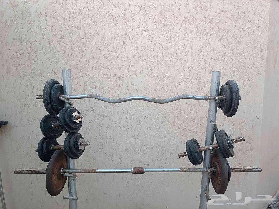 جهاز سير رياضي ماركة اولومبيا حديد حر 70 كغ64237286623618113