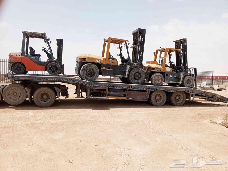 تاجير روافع شوكيه وكرينات وبوم تراك شهري ويومي ومشاوير64433363999746114