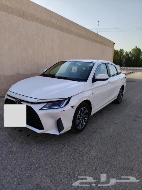 تويوتا يارس 2023 نص فل الممشى 25 ألف شبه مخزنه مثل الجديد64438378108161114