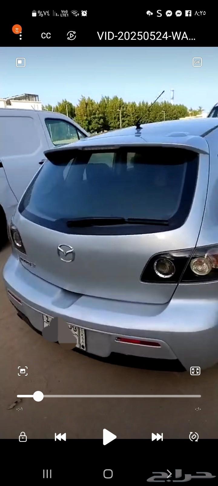 Mazda 3 Model 2007 Inspected Not Renewed 43850347 0564438578603651111