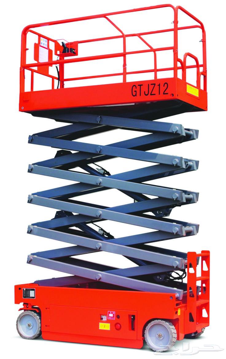 سيزرلفت رافعة مقصيه رفعه عمال للايجار في الجبيل64437018444289111