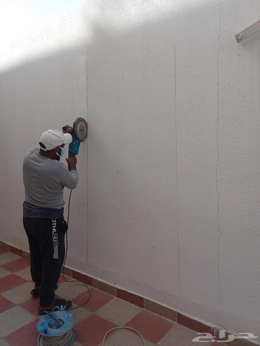 Demolition, tiling, renovation, construction, plastering, and cutting with rocket in Al-Qassim64444539673731111