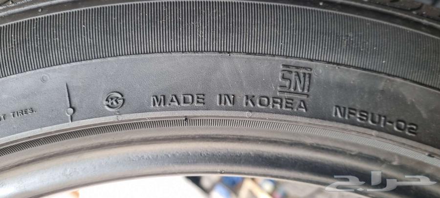 4pcs used Radstone Korean tires set, clean, tire size 225/45/1964442803021187114
