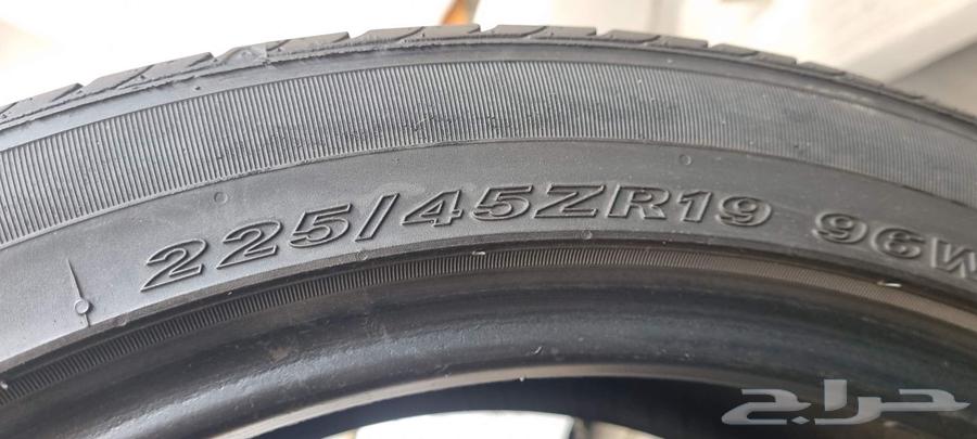 4pcs used Radstone Korean tires set, clean, tire size 225/45/1964442803021187112
