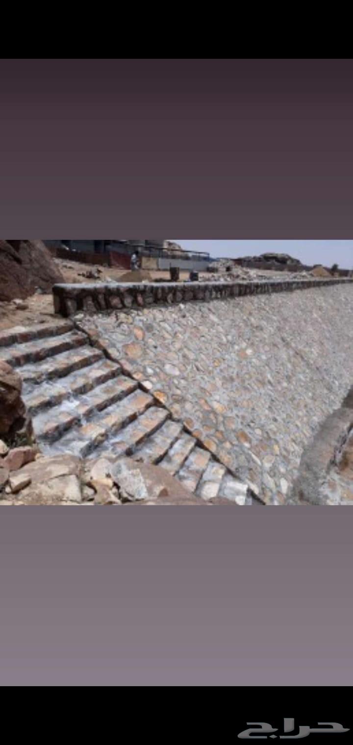 بكلين لقص الارضي وبنيان جدارت حجر وربراب كنبريش لتخريم64447002438146112