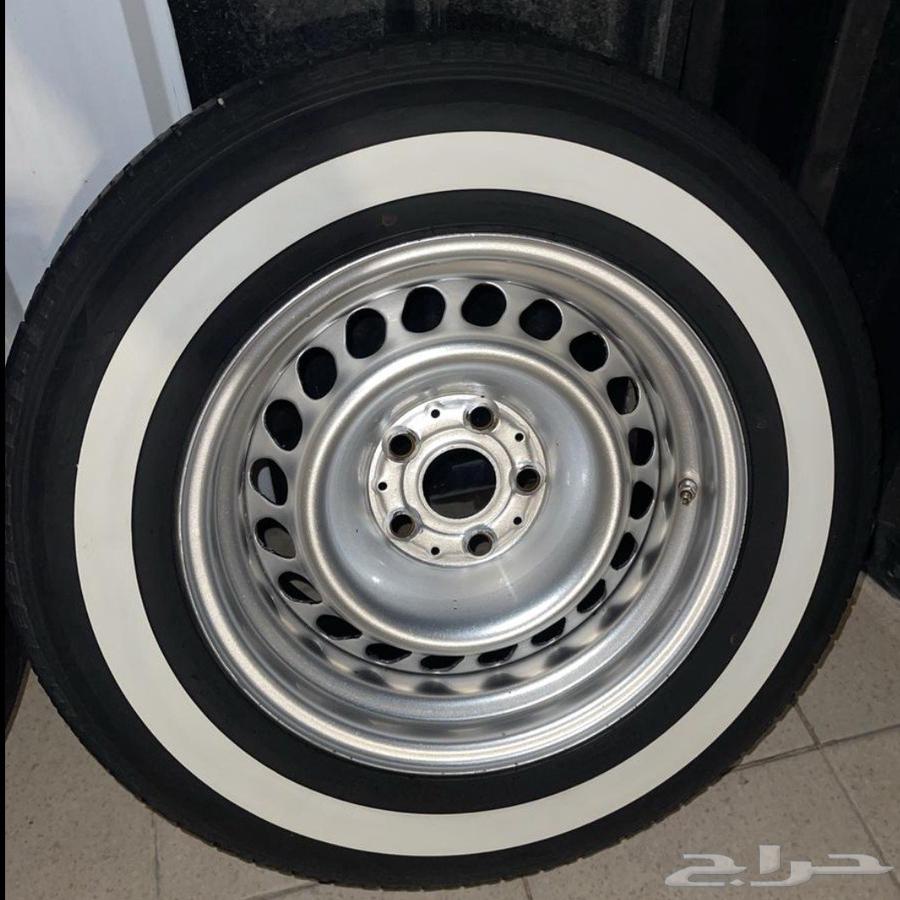 4 جنوط دمعه بارز للبيع او بدل بجنوط 15 شبه جديد استخدام شهر64464716966402110