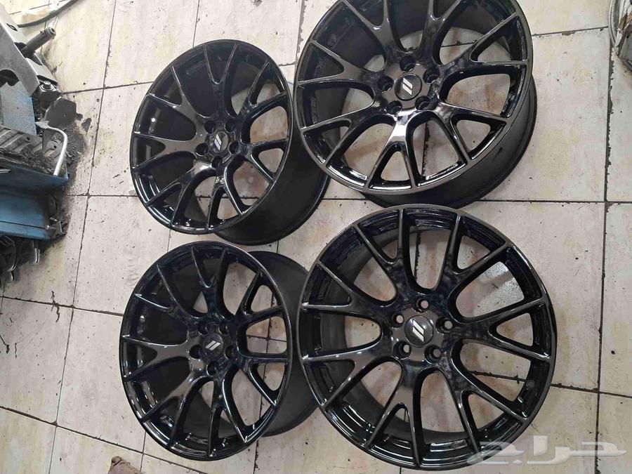 طقم جنوط دوج اس ار تي مقاس 20 اصليه وكاله لتواصل وتساب64376289315457113