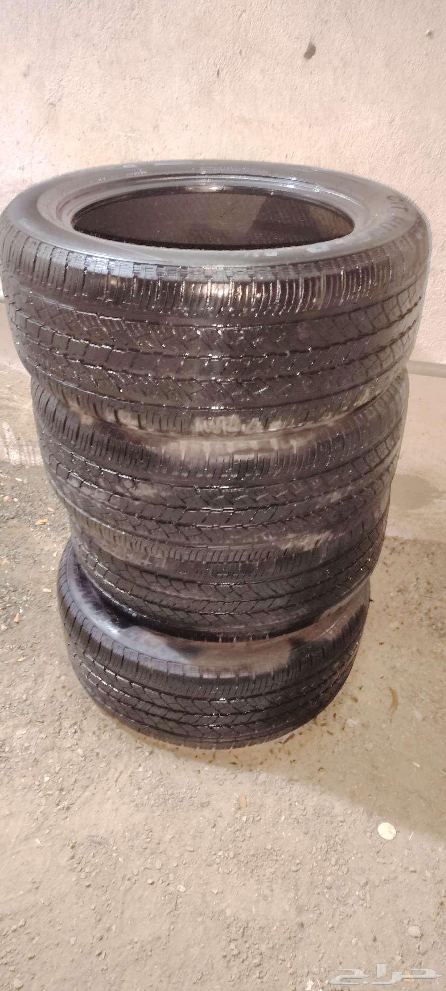 Used Bridgestone tires, almost like new, driven very little, at an attractive price64454990560257110