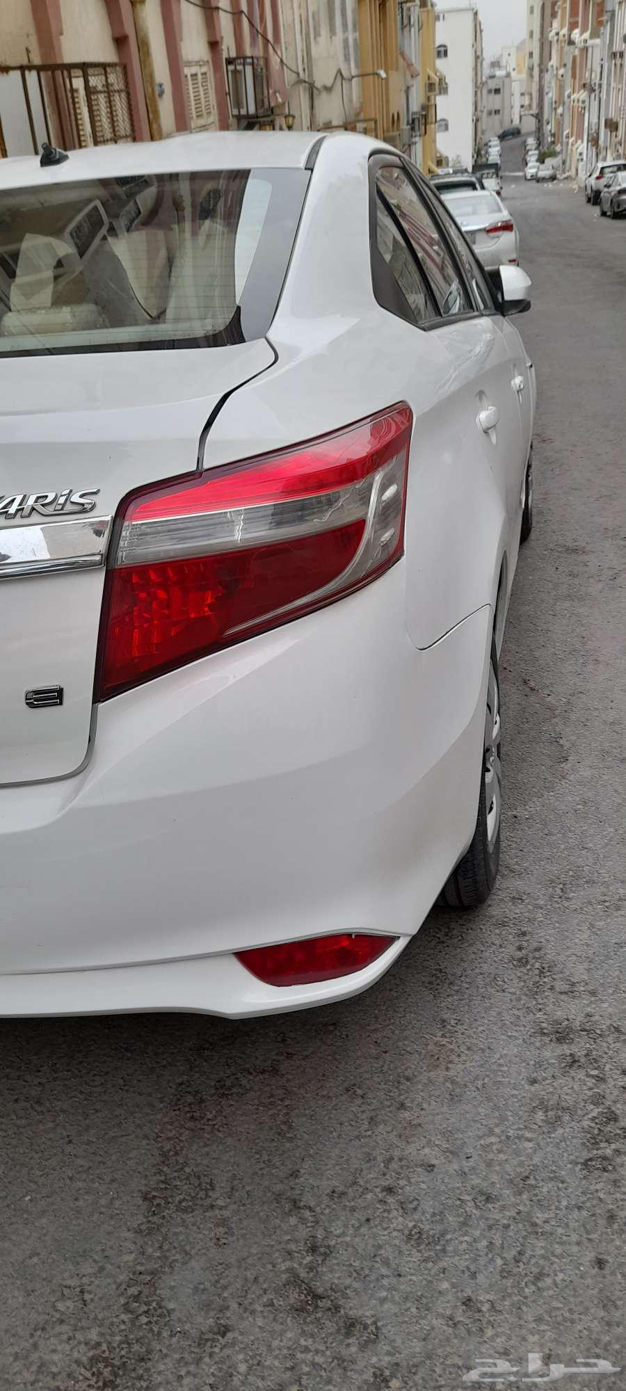 تويوتا يارس 2016 عليه رشه تجميلي استمارة مجدد قير مكينه شر64463806023553114