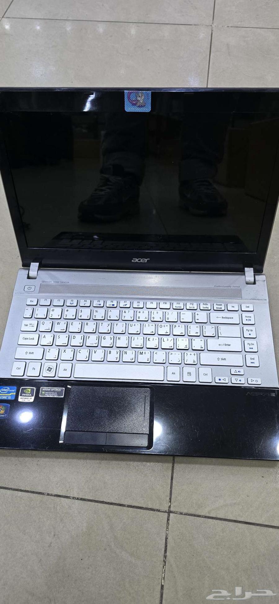 كمبيوتر لاب توب ايسر . وندوز 7 . معالج i564320488454787110