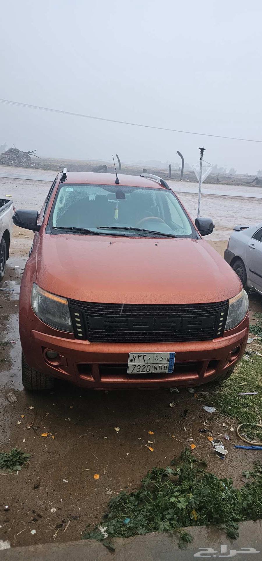 فورد رنجر ديزل دبل قير تمتيك 6سرعات موديل 2014 نضيف64463115105281110