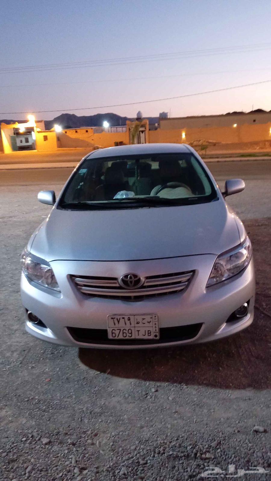 كرولا 2010 جير عادي مرشوش رشه فرام موجد مفحوص مكيف ثلج بودي64466947252226112