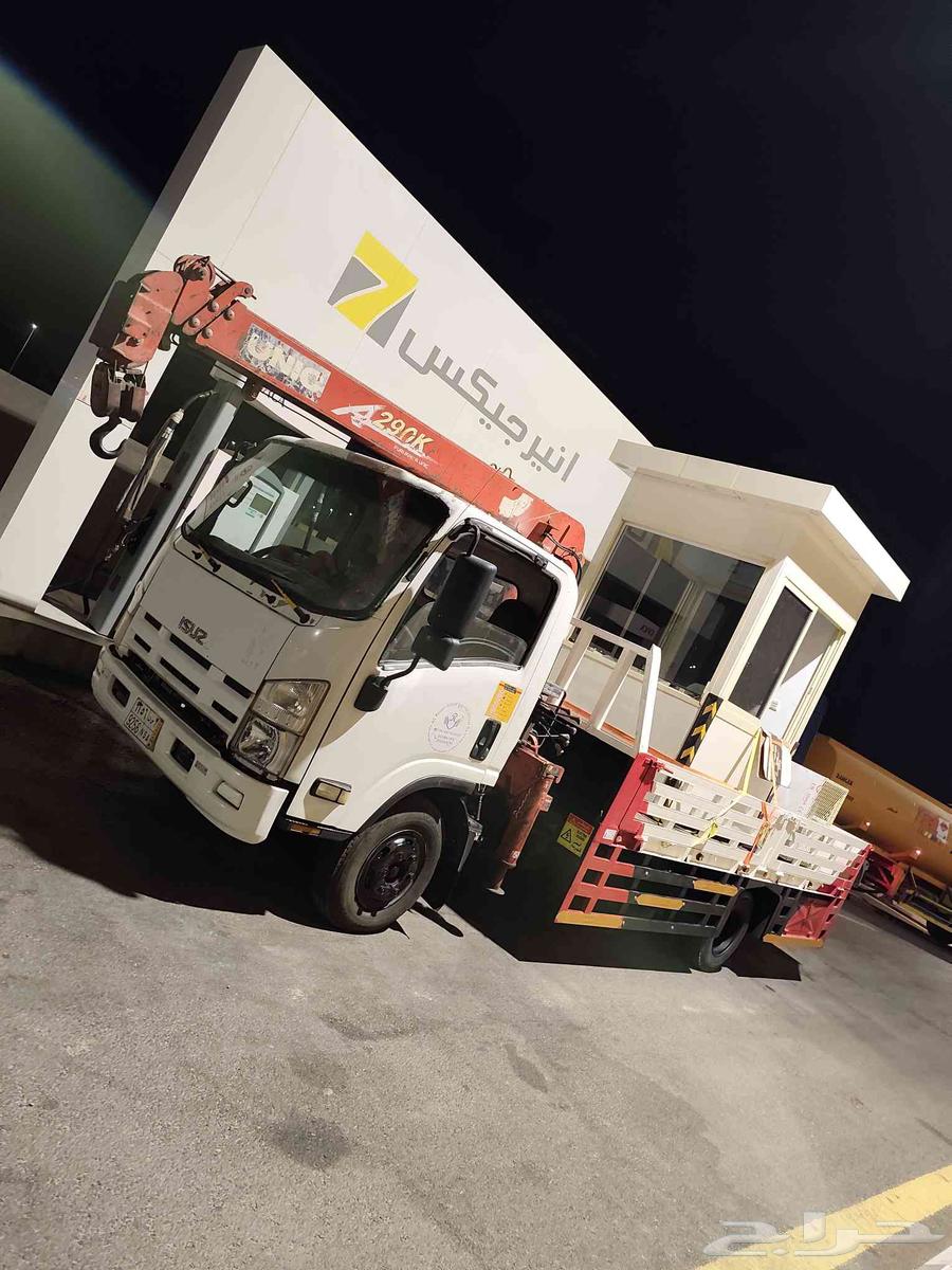 Three-ton flatbed tow truck in Al Taif for towing services inside and outside Al Taif63617028509954110