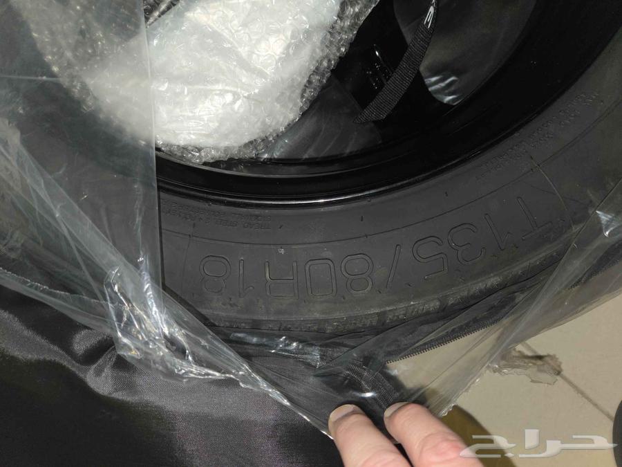 جنط كفر سبير BMW جديد مع العدة New spare wheel and kit64471129954946113