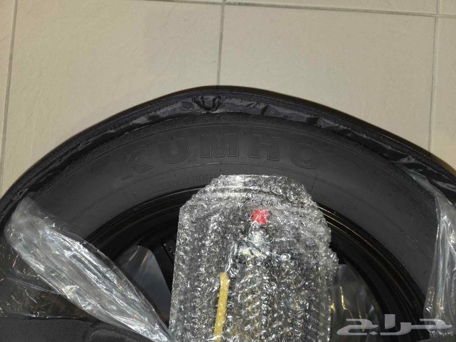 جنط كفر سبير BMW جديد مع العدة New spare wheel and kit64471129954946112