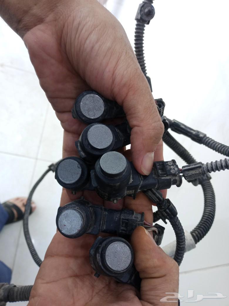 Porsche Cayenne Original Agency Rear Bumper Sensor Kit 6 Pieces with Harness64474123223555112