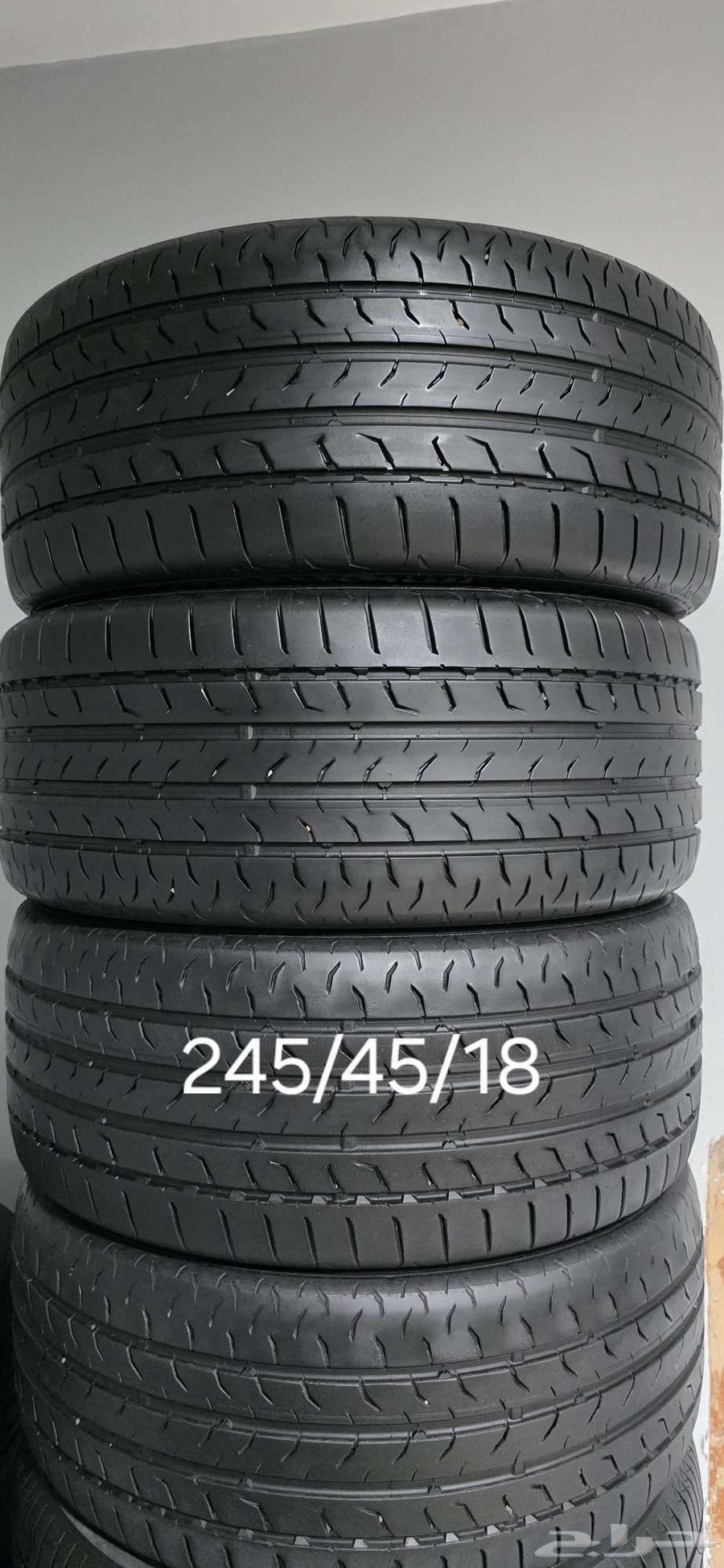 Clean Tire Sets Available in Various Sizes Under Description64467480537217110