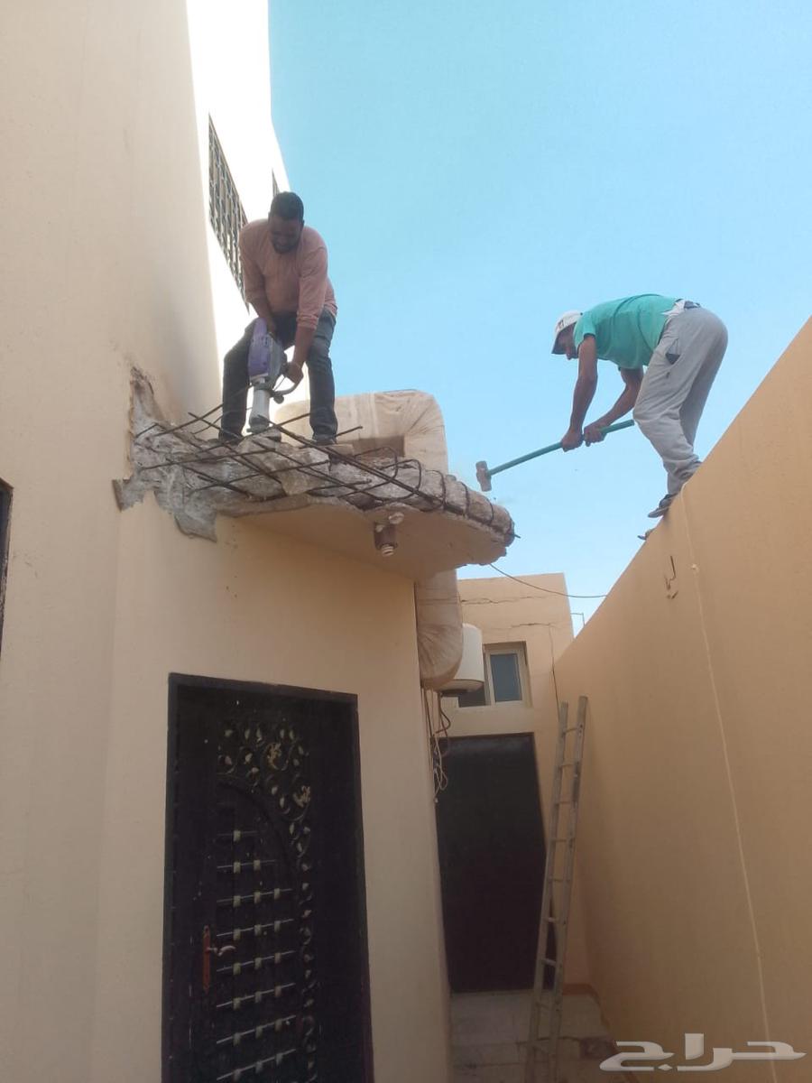 Demolition, tiling, renovation, construction, plastering, and cutting with rocket in Al-Qassim64444539673731114