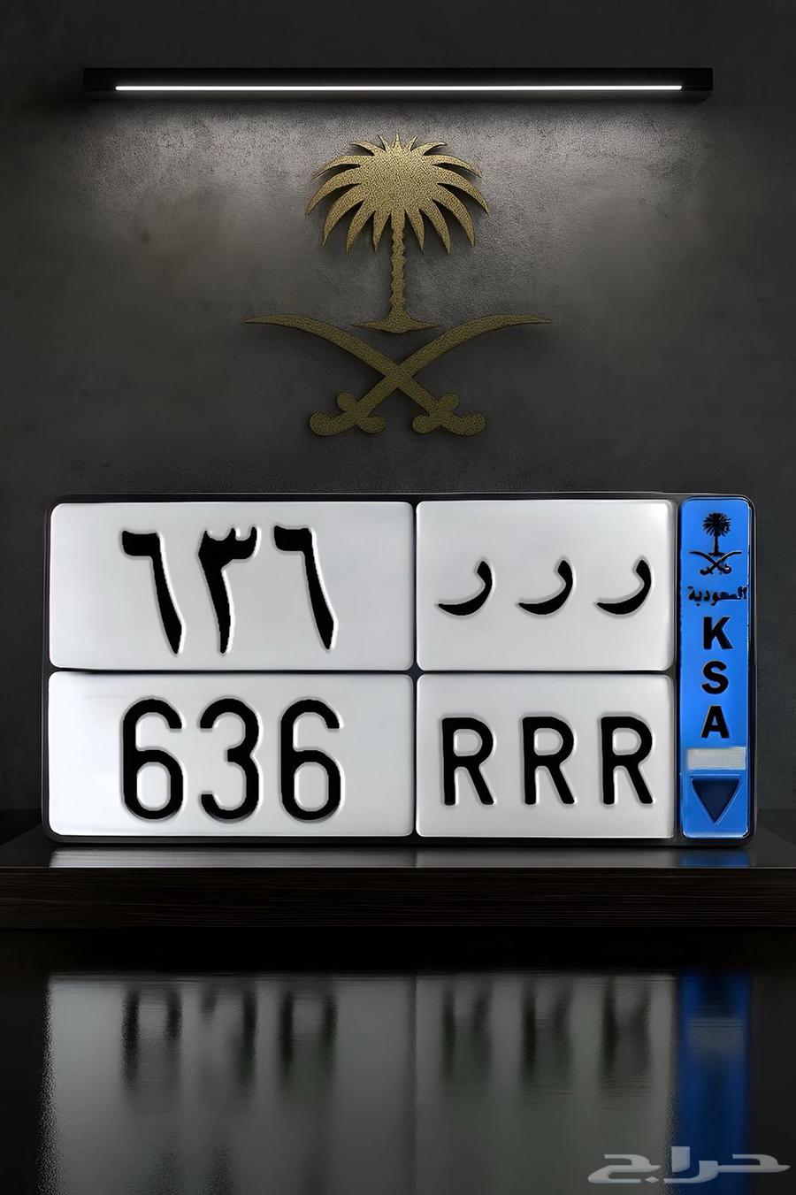 لوحة نقل مميزة ررر 636 ( تم البيع )64479688004353110