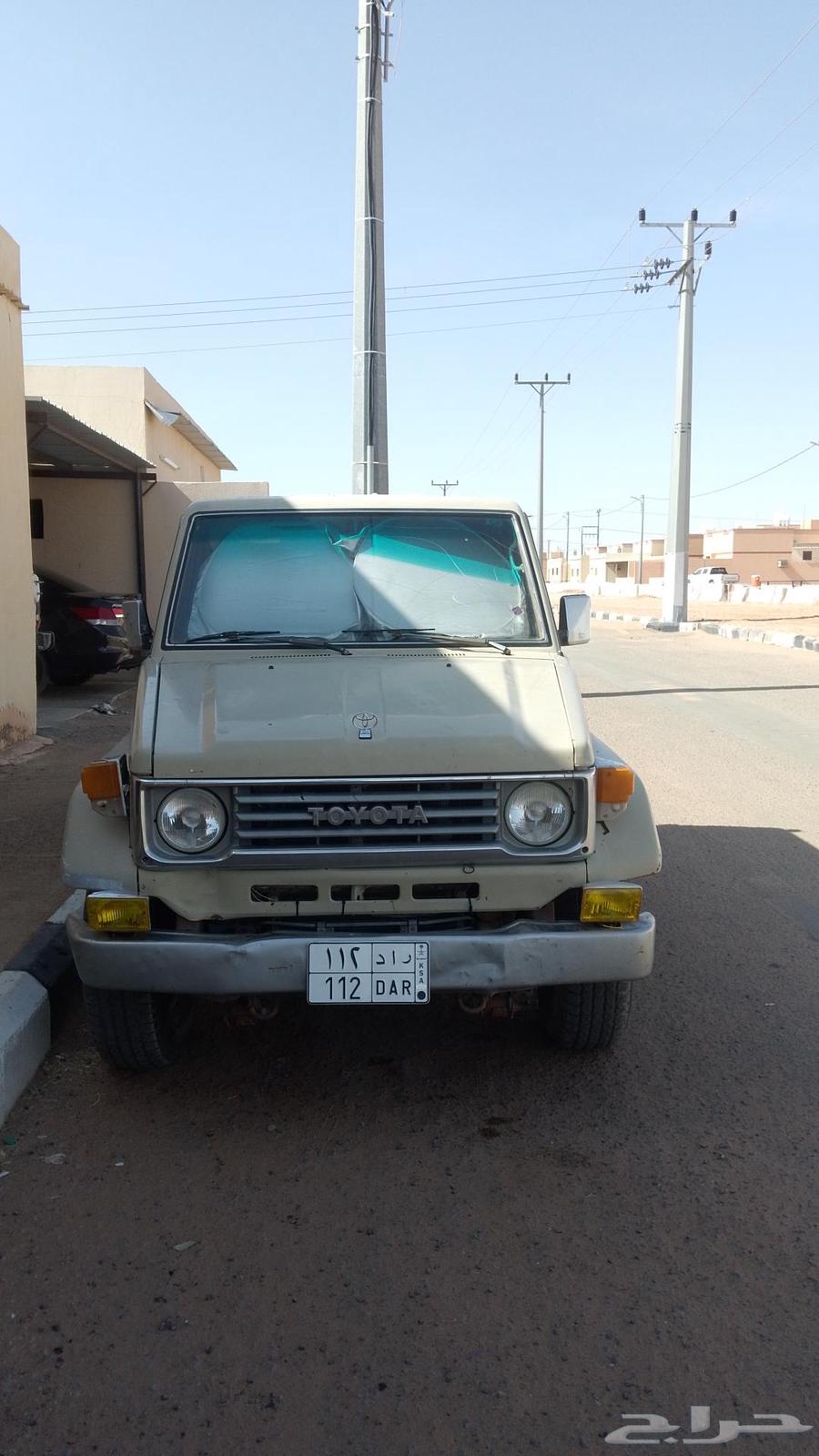 اللبيع جيب ربع تويوتا موديل 90لاستماره جديده ولافحص منتهي64485120508161114