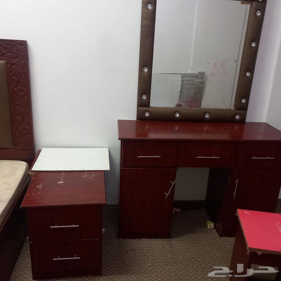 Bedroom set with bed, wardrobe, dressing table and chest of drawers63617220804482112