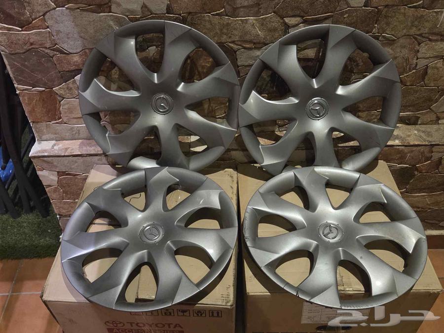 4 جنوط مع طيسها مازدا 3 مقاس 16 حقت الوكاله64491714180098110