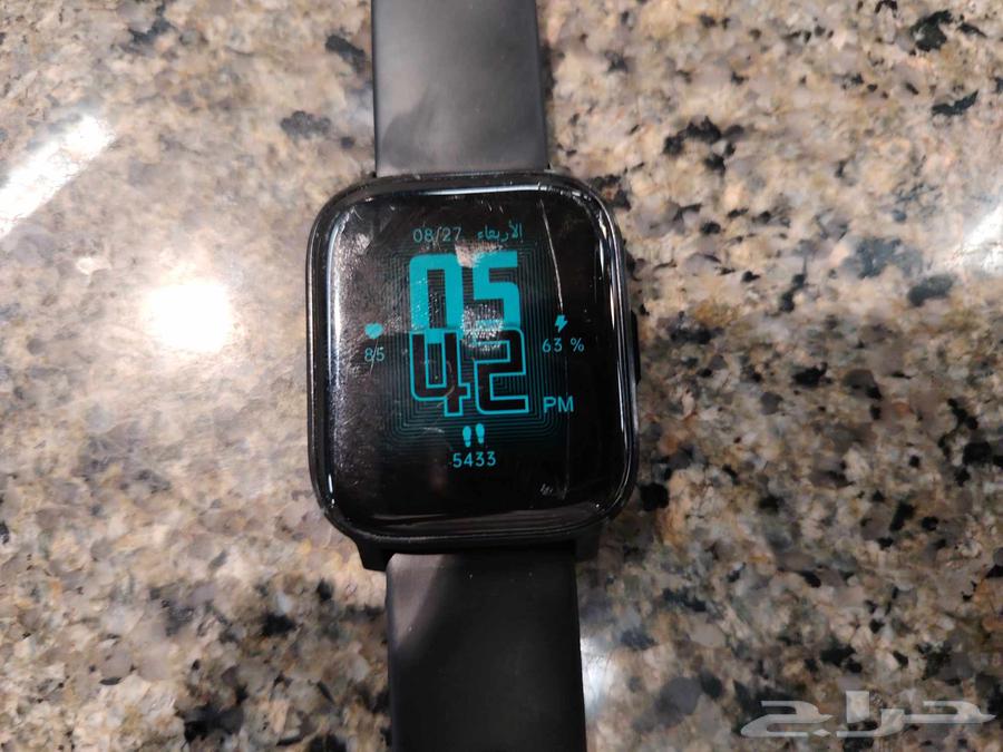 ساعه أوكي أس 1s للبيع في شدخ على الساعه بسبب الصدمات64344243140355111