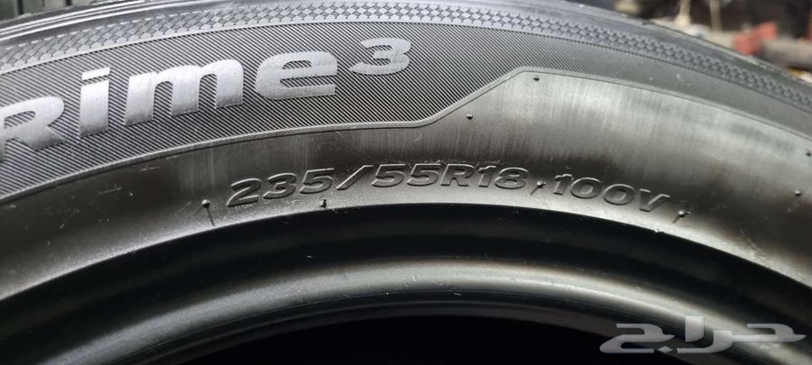 4-piece set of clean used Hankook Korean tires, tire size 235/55/1864392882504835114