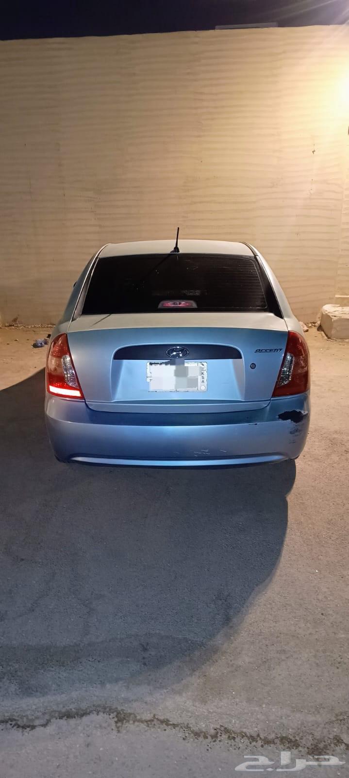 Hyundai Accent 2010 model, inspection and registration valid, air conditioning working64492988651010113