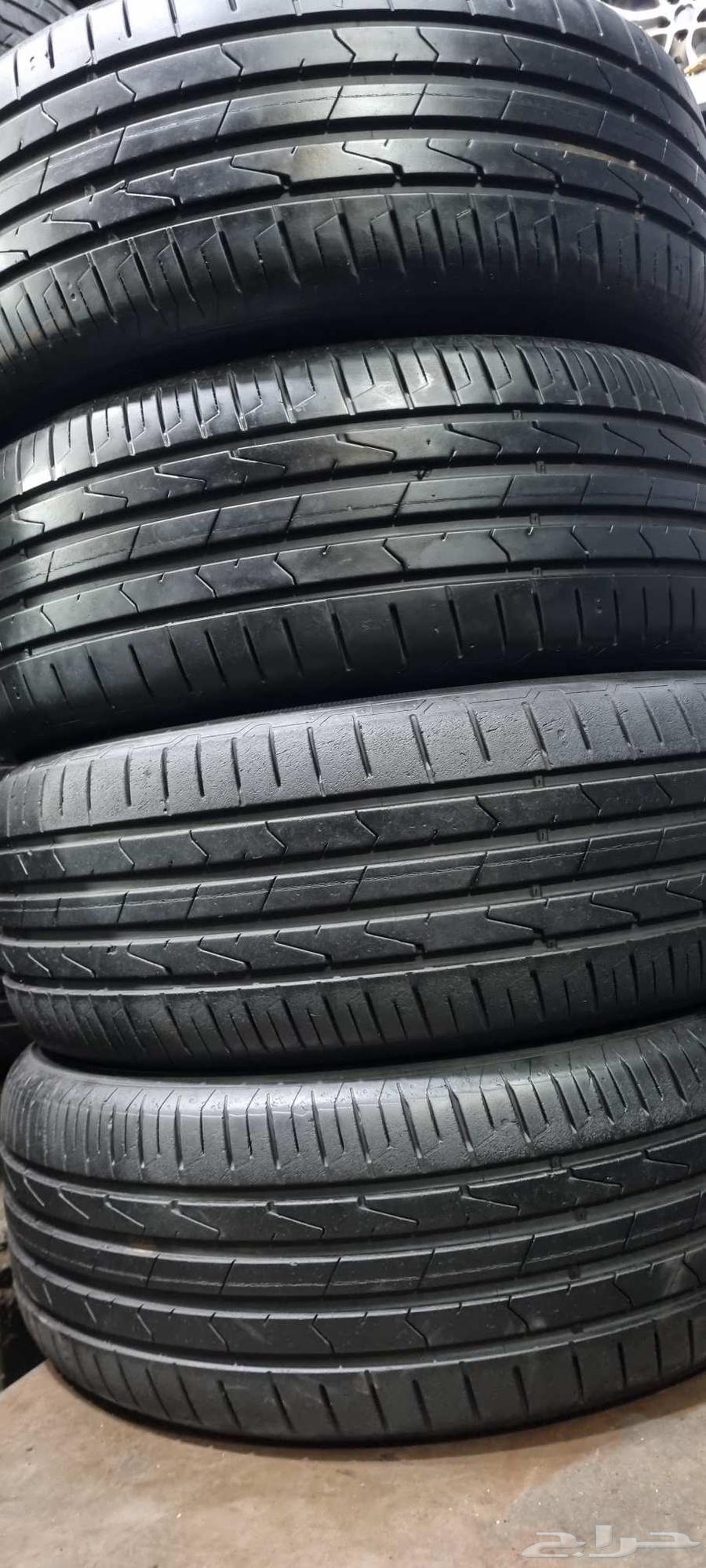 4-piece set of clean used Hankook Korean tires, tire size 235/55/1864392882504835110