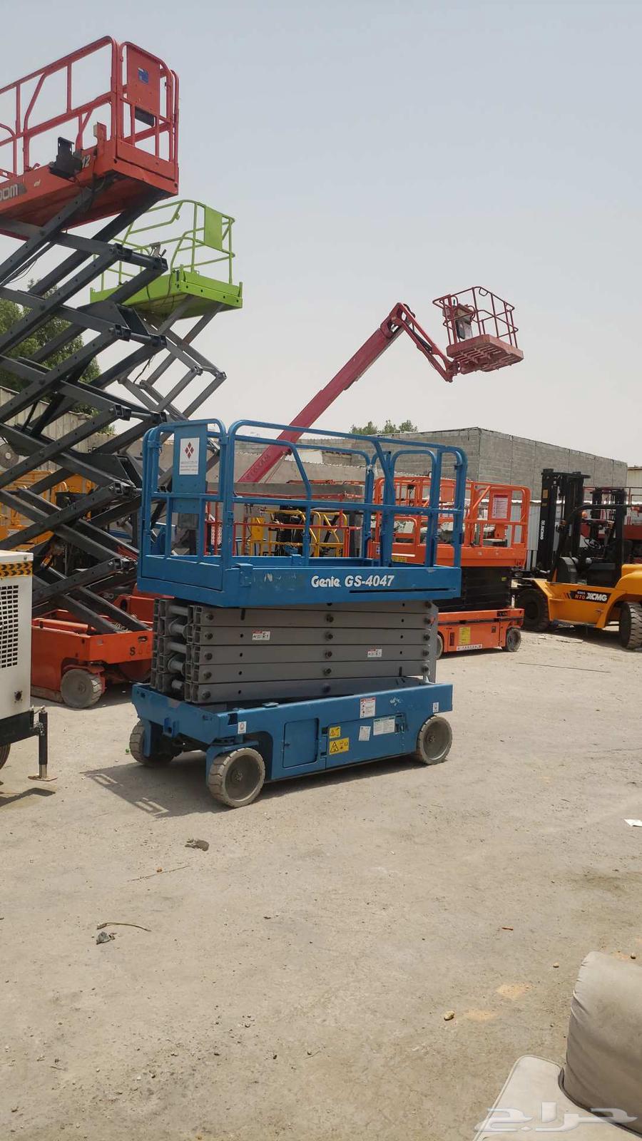 Scissor Lift سيزر لفت رافعه مقصيه رافعه عماليه64496364452737112