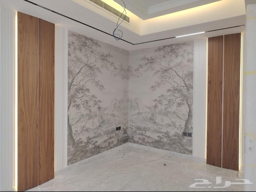 ديكورات داخليه جبس بورد بديل الرخام ورق ثري دي مرايات63617343509634113