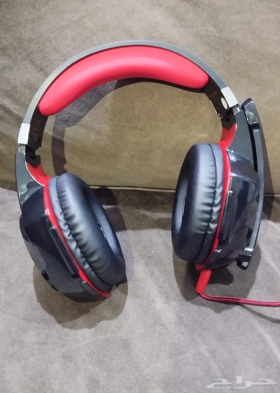 New PC Computer Headset with Red Lighting and Microphone64360944184705110