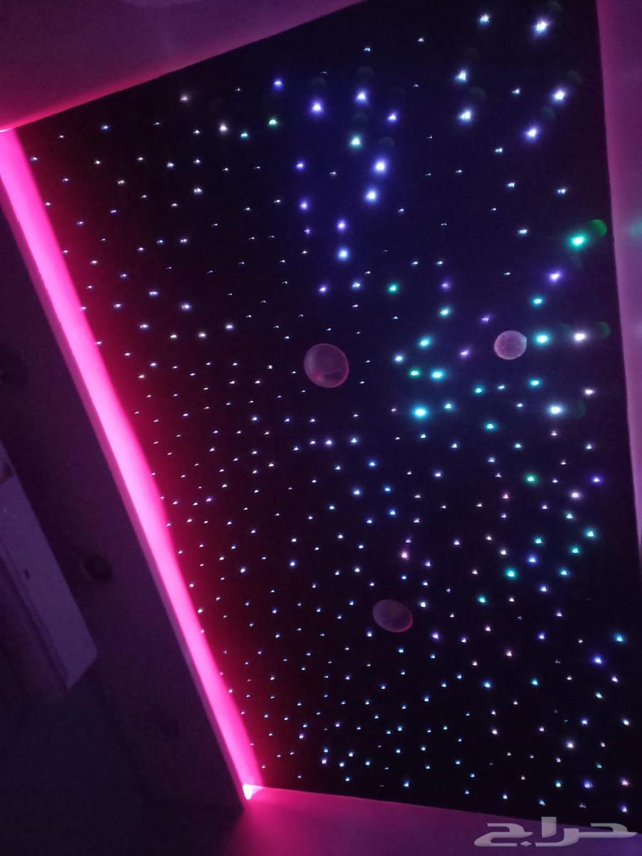 Lighting clarity, supply and installation of optical fibers for the rose ceiling63617358726787114