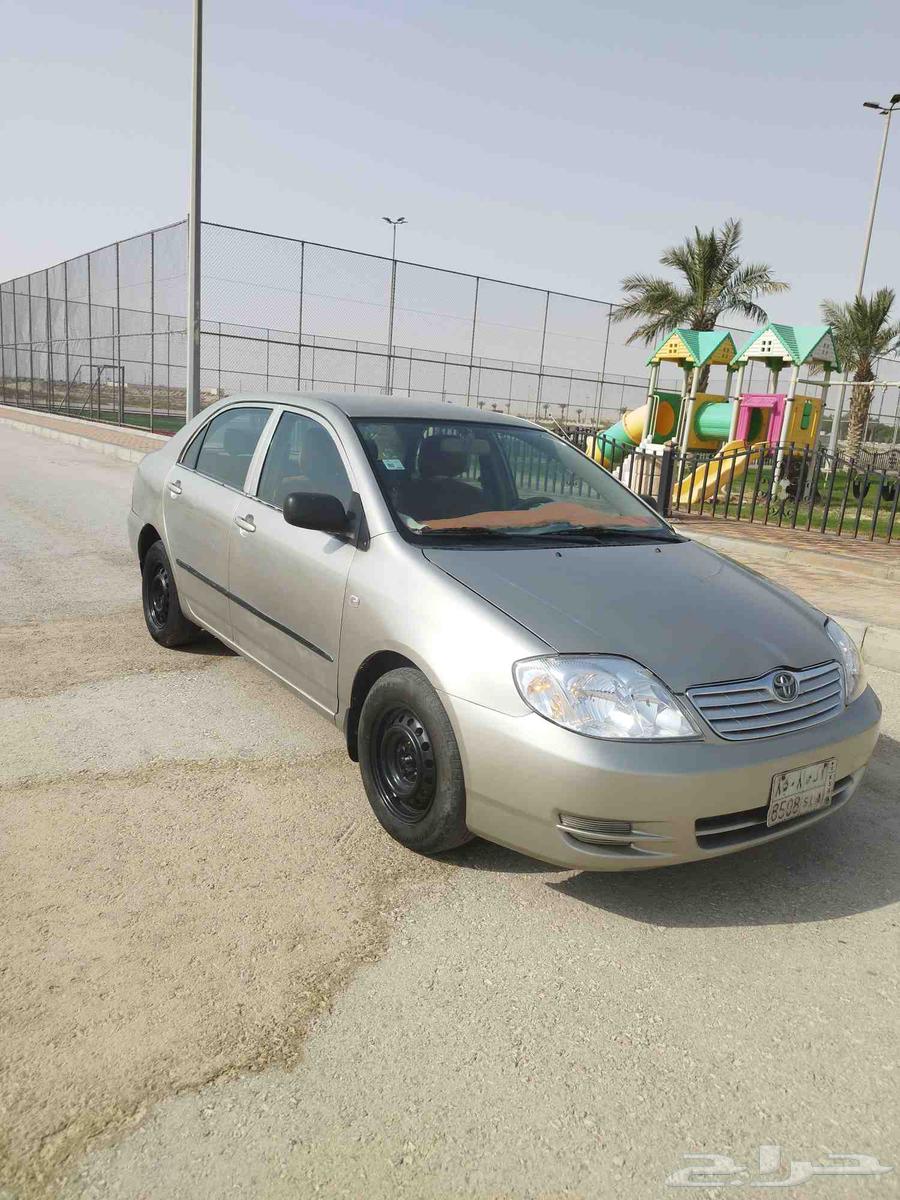 اللبيع كورولا موديل 2003 قير عادي ممتاز64491700390787114
