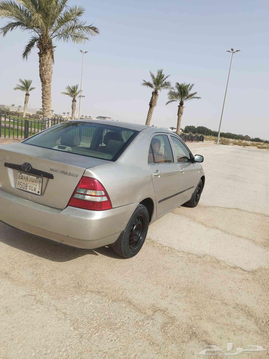 اللبيع كورولا موديل 2003 قير عادي ممتاز64491700390787111
