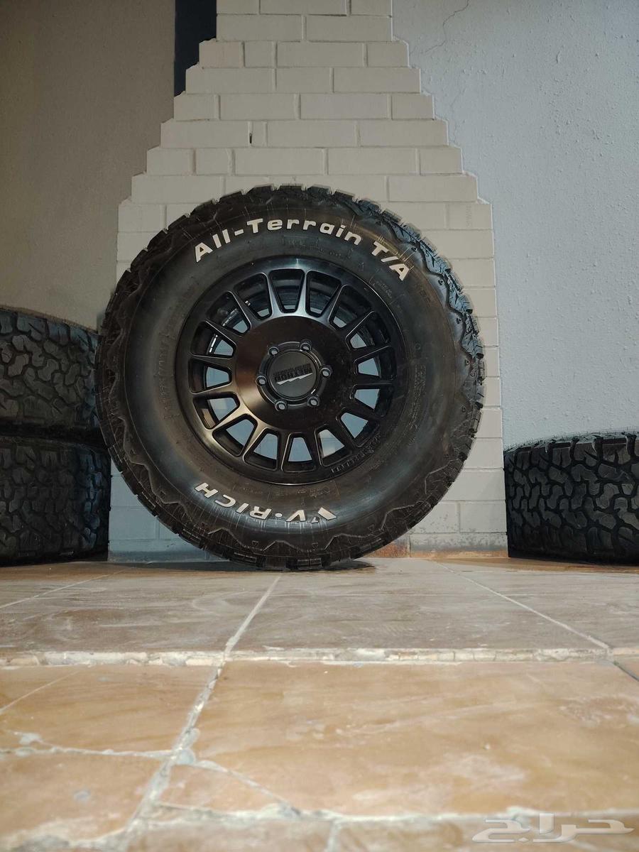 جنوط ميثود METHOD مع كفرات نص حجري بحالة ممتازة جدا جدا64507640334851114