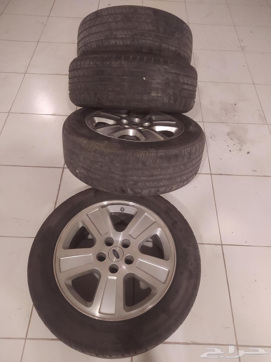 جنوط فورد فكتوريا مقاس 17 فيه تبريزه الكفرات جديده ثنتين 2464503022491394111